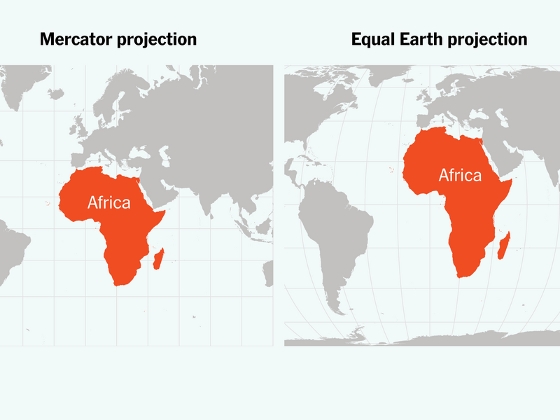 Mercator of equal earth: de zoektocht naar eerlijke kaartprojecties
